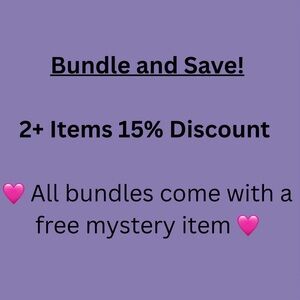 Bundle and Save!